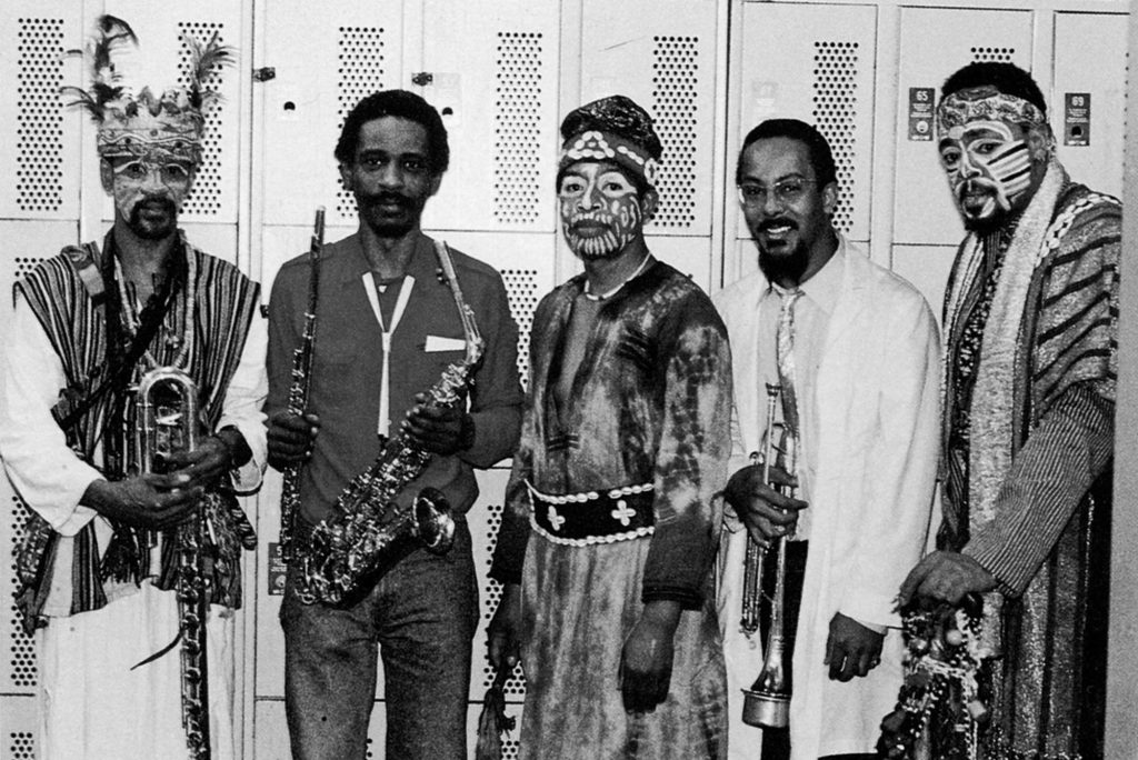 ECM - Jospeh Jarman, Roscoe Mitchell, Malachi Favors Maghostut, Lester Bowie, Famoudou Don Moye © Ralph Quinke – ECM Records GmbH