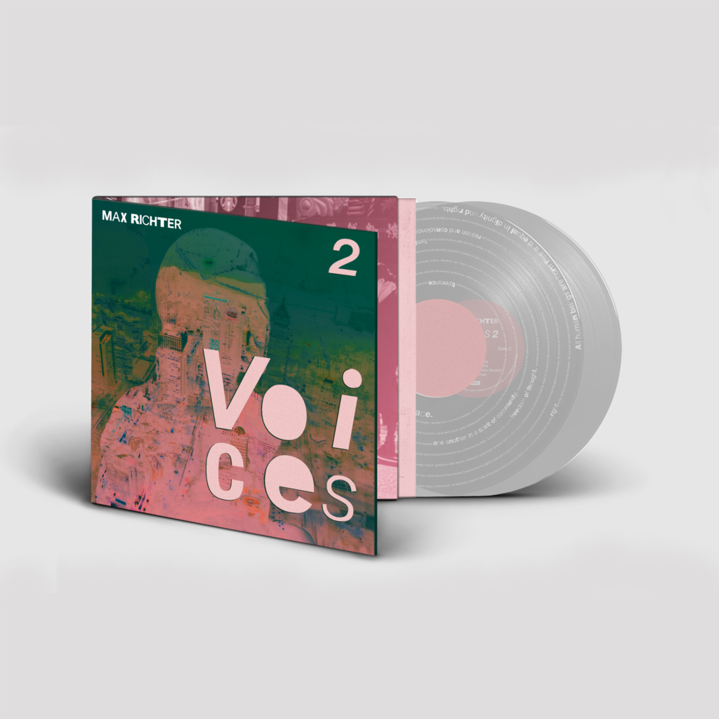 Max Richter Voices 2 - 2-LP Clear Vinyl